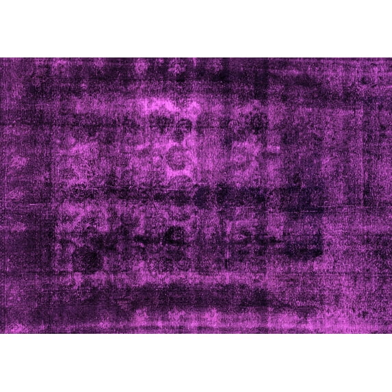 Ahgly Company Indoor Rectangle Abstract Pink Modern Area Rugs, 2' x 3'