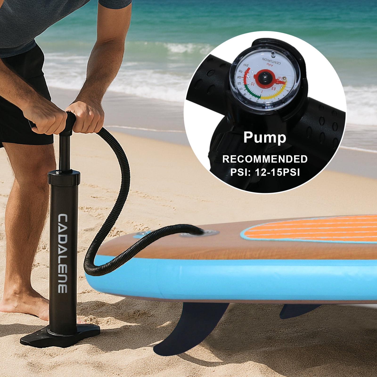 10' Inflatable Stand up Paddle Board Kayak, with Premium Accessories, Waterproof Dry Bag for Adult, with Ultralight ,Non-Slip Deck, Adjustable Paddle