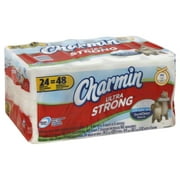 Charmin Ultra Strong Toilet Paper Double Rolls, 165 sheets, 24 rolls