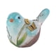 thumbnail image 4 of Figuras en miniatura de animales, esculturas de aves, obras de arte, estatuas de pájaros de resina, adornos. Azul, 4 of 9
