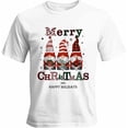 thumbnail image 1 of Camisetas informales de manga corta con diseño de gnomo de Papá Noel para hombre, camisetas gráficas, 1 of 8