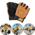 thumbnail image 2 of Gelikeya Kids Biking Gloves Size 6-12 Yellow, Outerwear Boys' Fashion Hiking Gloves Yellow 6-12 Years, 2 of 5