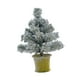 thumbnail image 5 of Mini árbol de Navidad nevado, decoración navideña de escritorio, multifuncional, para fiestas navideñas. 45cm, 5 of 9