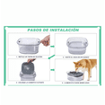 thumbnail image 5 of Bebederos Para Perros Y Gatos De Agua Lento 2l Gris, 5 of 5