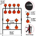 thumbnail image 5 of Atflbox BB Pellet Self Reset Swing Metal Shooting Target for Air gun Outdoor, 5 of 5
