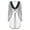 Silver, variant on Women's Sequin Ringmaster Cosplay Circus Show Blazer Jacket Uniform Victorian Tailcoat Black L