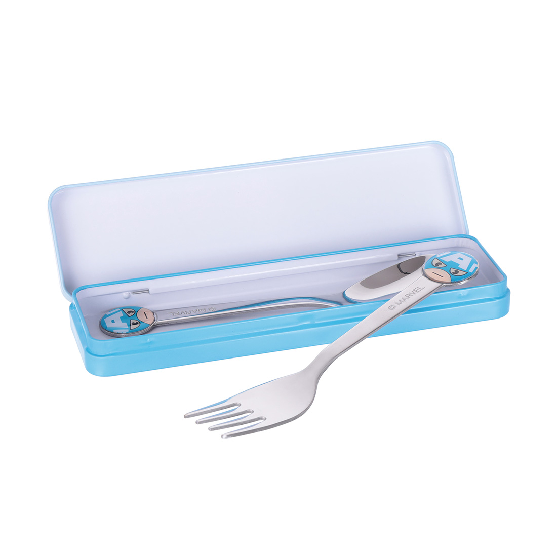 MINISO Marvel Kids Spoon and Fork Set Stainless Steel Silverware BPA