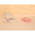 thumbnail image 6 of Unique Bargains Travel Jewelry Box Portable PU Leather Jewelry Organizer Case Storage Pink, 6 of 7