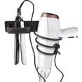 thumbnail image 1 of Soporte para secador de pelo, AXUAN Soporte para secador de pelo montado en la pared, ahorra espacio y fácil de instalar, organizador de herramientas para el cabello para dormitorio y baño para, 1 of 7