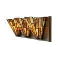 thumbnail image 5 of Meyda Tiffany 144976 Delta 3 Light 5" Wide Vanity Light - Copper, 5 of 5