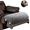 Light Gray, variant on Memory Foam Leg Support Pillow for Recliner – Soft Sherpa Bolster Cushion for Legs, Back & Lumbar, Half Roll Pillow for Bed Sofa