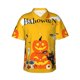 thumbnail image 1 of Fotbe Happy Halloween1 Camisa Hawaiana para Hombre Unisex – Camisa Casual de Verano con Botones de Manga Corta de Algodón y Lino,Medium, 1 of 7
