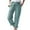 Navy, variant on MDUKONU Women's Moisture Wicking Pants Elastic Waist Comfy Fade Resistant Green S