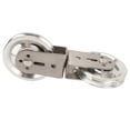 thumbnail image 5 of Rueda de polea de cable Bloque de polea de 2 vías Cojinete silencioso de acero inoxidable Accesorio de sistema de polea de fácil instalación para fitness Aluminio, 5 of 5