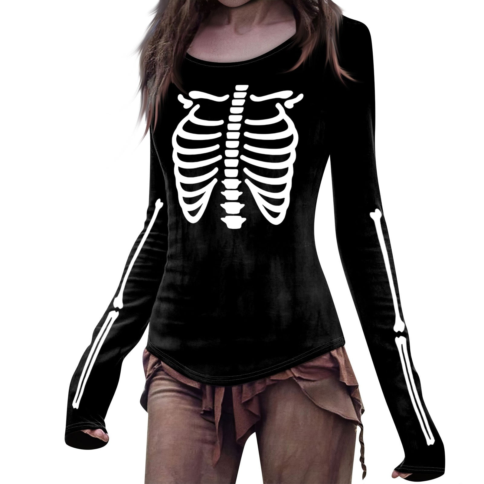 Suéter De Freddy Krueger Mujer Camiseta De Manga Larga De