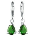 thumbnail image 1 of Weiqiqre Luxury Temperament Diamond Geometric Circle Earrings Personality Earrings, 1 of 2