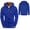 #003-Blue, variant on Men's Custom Printed Hooded Zip-Up Cardigan Long Sleeve Sweatshirt with Pocket Casual Hoodie Jacket for Daily Outdoor Casual Wear