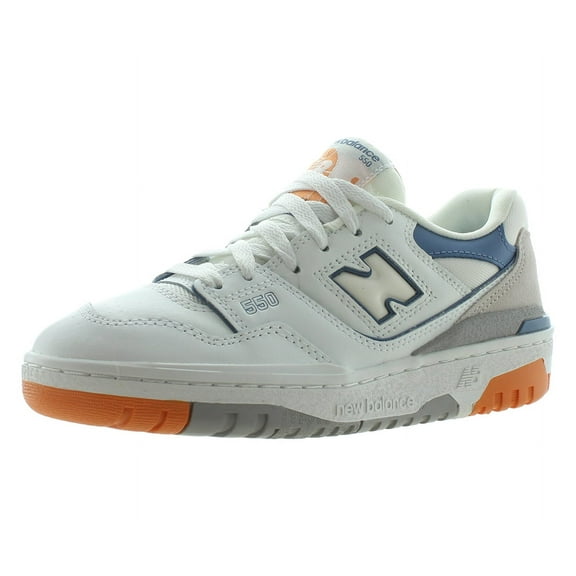 New Balance 550 GS Boys Shoes Size 4.5, Color: White/Blue