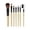 E, variant on kayannuo 7 Pcs Wood Makeup Brush EyeShadow Brush Cosmetics Blending Brush Tool