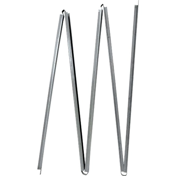 Simpson Strong-Tie TSF Series TSF2-24 Truss Spacer, 10 in L, 1-1/2 in W, Steel, Galvanized