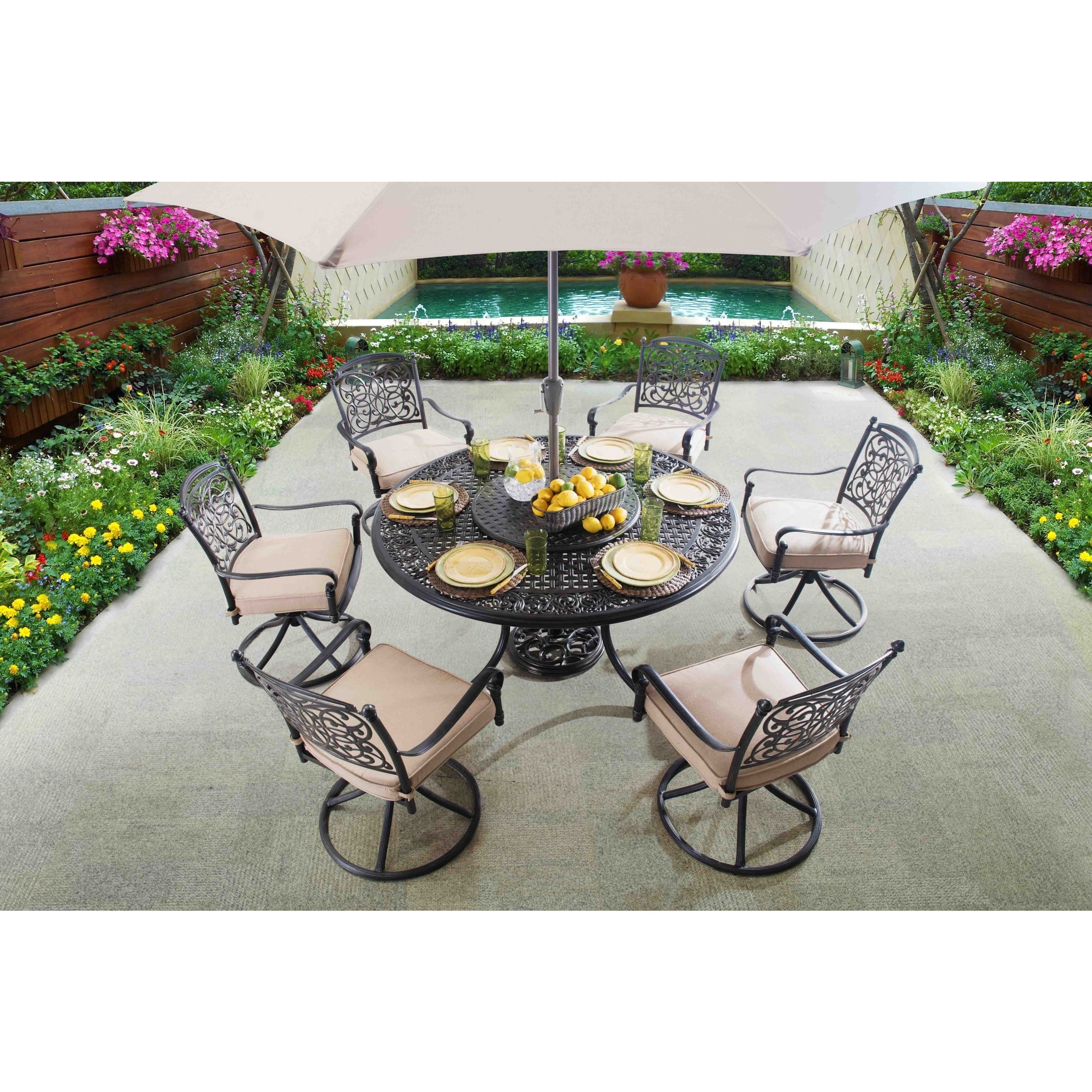 Renaissance 9pc Dining Set 6 Table Com