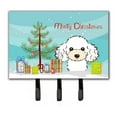 thumbnail image 1 of Carolines Treasures BB1629TH68 Christmas Tree & White Poodle Leash or Key Holder, 1 of 1