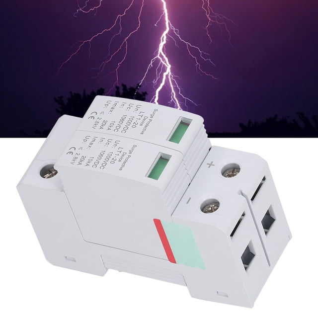 Dispositivo de arrestado Protector de Sobretensión, 1000V DC IP20 Protector Protector de Protecció de Sobretensiones para Equipos Eléctricos de Carga para el de