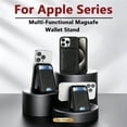 thumbnail image 3 of Magnetic Phone Wallet Stand, Card Holder with RFID Blocking for iPhone 18 Pro/Pro Max, iPhone 17/16/15/14/13/12 Series, Black, 3 of 8