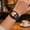 H, variant on Vintage Digital Watch for Women, Slim Stainless Steel Wristwatch, Clear Digital Display, Alarm Clock, Stopwatch, Water Resistant Casual Everyday Wear H