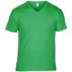 thumbnail image 1 of Anvil - Camiseta básica peso pluma de manga corta con cuello de pico Unisex Hombre/Mujer - Ligera (Verde jaspeado), 1 of 1