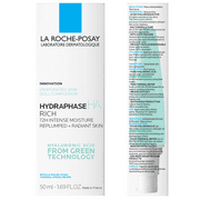 La Roche-Posay Hydraphase HA Rich Hyaluronic Acid Face Cream, 1.69 fl oz