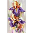 thumbnail image 1 of Pintura de diamante 5D DIY Kit de Iris de taladro redondo completo artesanía de decoración del hogar (Y869) FLhrweasw Nuevo, 1 of 9