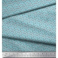 thumbnail image 2 of Soimoi Poly Georgette Fabric Poker Card Symbol & Check Print Sewing Fabric Yard 52 Inch Wide, 2 of 3