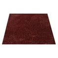 thumbnail image 2 of Rugsotic Carpets Hand Tufted Shag Polyester Eco-Friendly Area Rugs - 8'x8', Square, Red White, Plain Solid Design, High Pile Handmade Anti Skid Rugs for Living Room, Bed Room K00111, 2 of 5