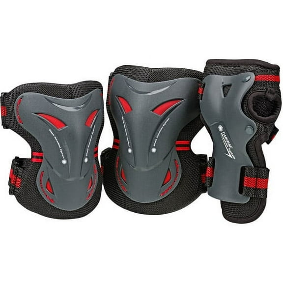 Tarmac Knee/Wrist/Elbow Guards Tri Pack, Adult