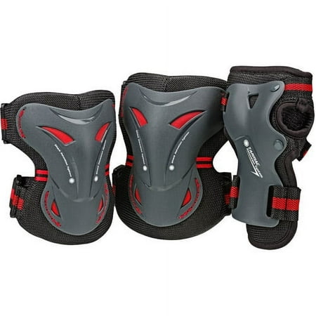 UPC: 0049288516520 | Tarmac Knee/Wrist/Elbow Guards Tri Pack  Adult