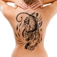 thumbnail image 1 of Tatuaje De Espalda Completa Pegatina Tatuaje grande 3D impermeable cuerpo animal para hombres mujeres fiesta (TB04) Ndcxsfigh Libre de BPA, 1 of 3