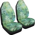 thumbnail image 3 of XYZCANDO Car Seat Covers Set of 2 Car Front Seat Covers Carseat Covers Washable Interior Decor Van Auto, Leaves, 3 of 10