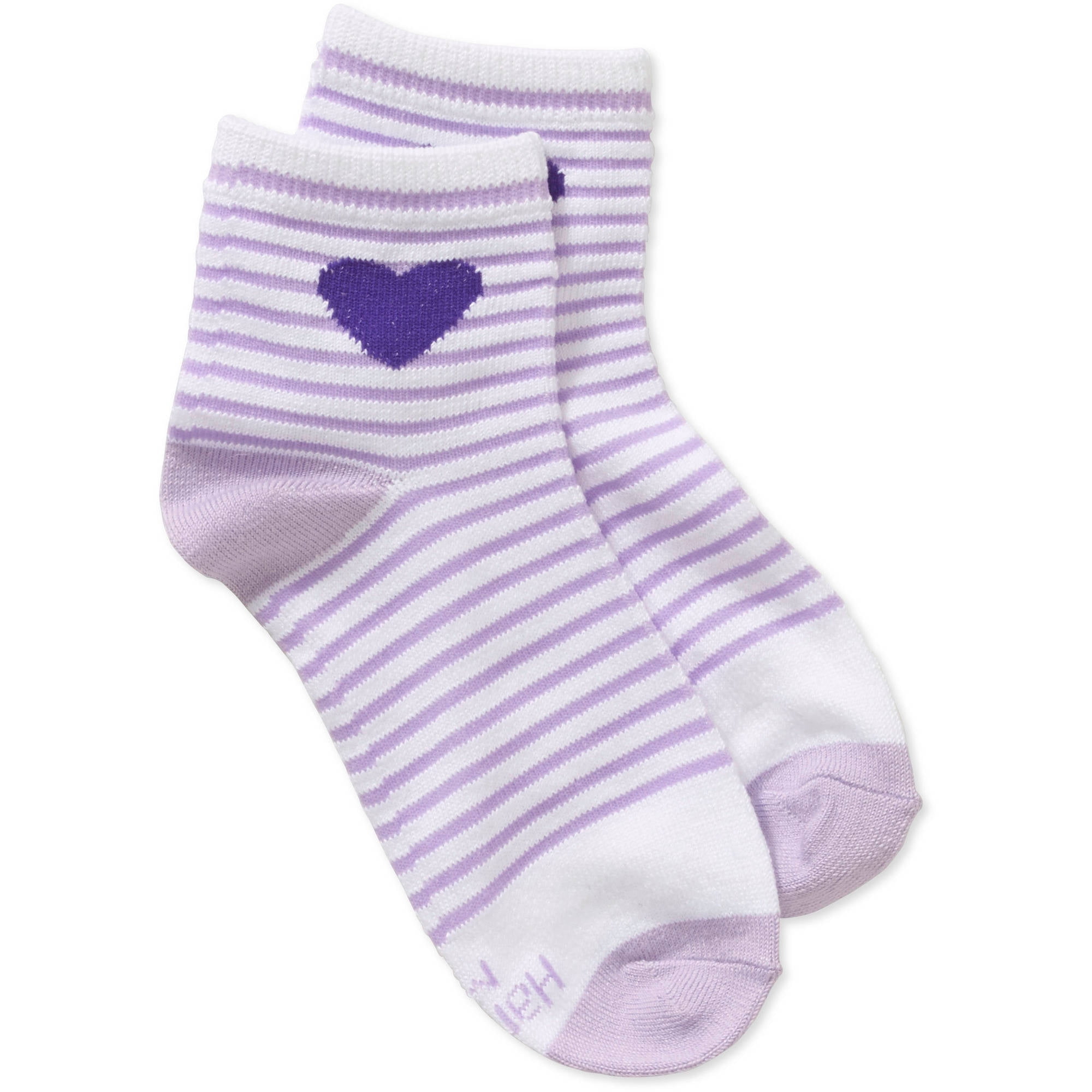 Girls Comfort Soft Ankle Socks 4 Pack