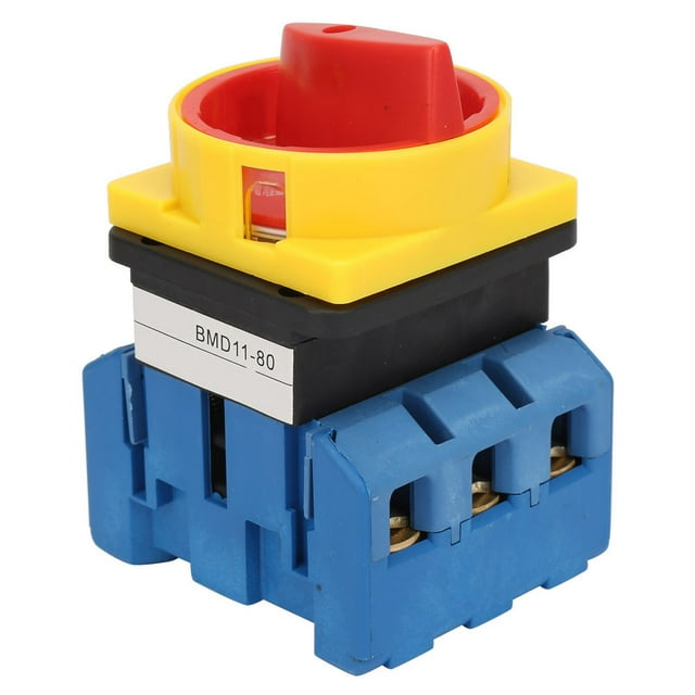 Flame Retardant Plastic Manual Reset Switch, Circuit Breaker, 80A/100A Optional For Machine Tools Textiles