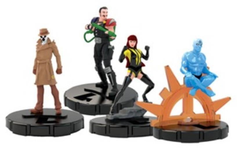 Heroclix Watchmen set The Comedian #009 Collector's set figure w/card! 