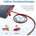 thumbnail image 5 of XT60 Extension Cable (12AWG 20FT): High-Quality XT60 Male to Female Cable with Flame Retardant Sleeve, Injection Molded XT60 Adapter Wire for Portable Power Station, Solar Panel, Generator&RC Battery, 5 of 7