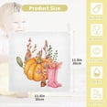 thumbnail image 2 of Dreamtimes 5 PCS Fall Pumpkins Theme Baby Muslin Washcloths, Watercolor Autumn Face Towel Burp Cloths Ultrasoft Absorbent Cotton Bath Wipes Towels for Newborn Boys Girls, 2 of 7