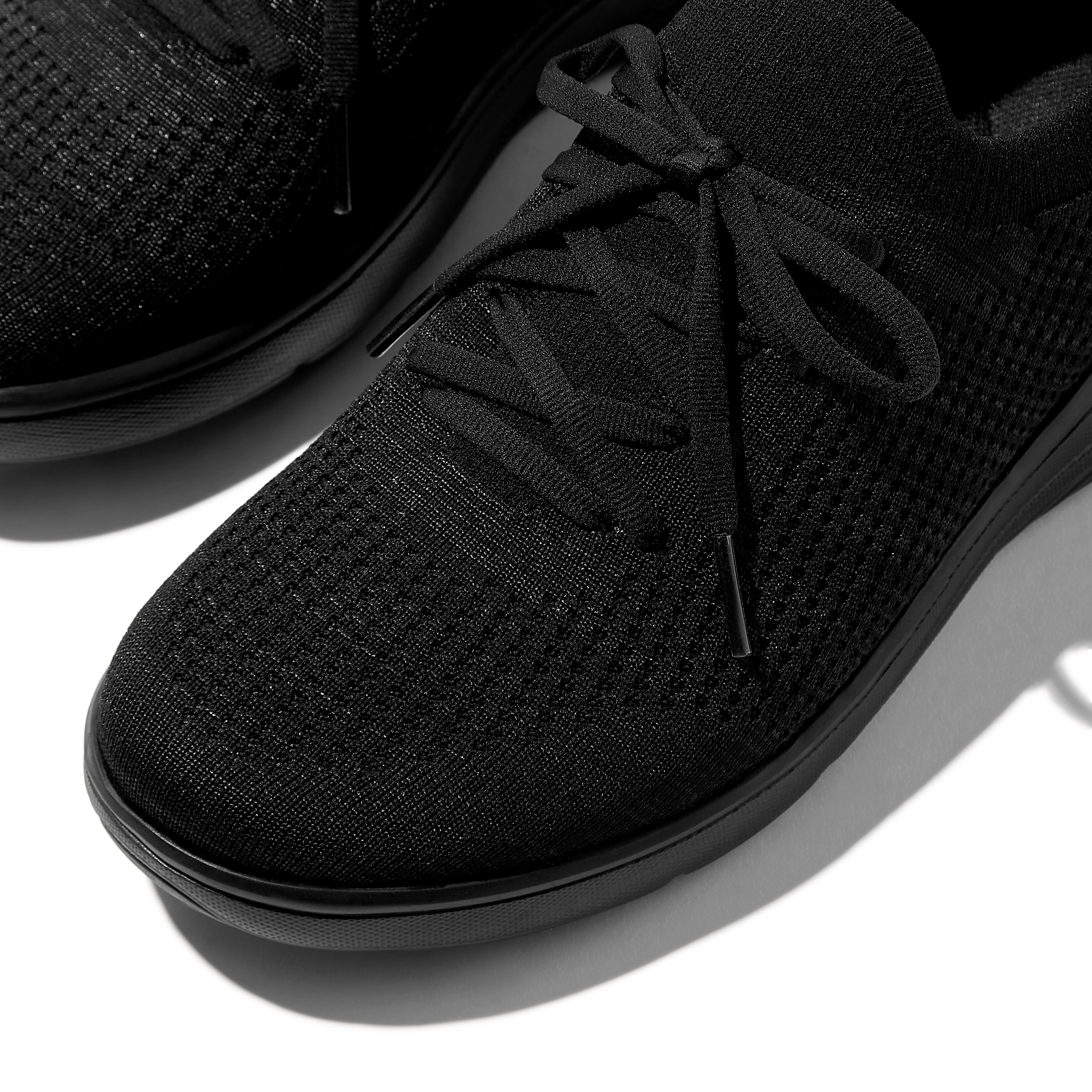 Fitflop Women's Super-Q Bow Knit Slip-On Laced Sneaker