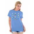 thumbnail image 4 of Retro Smurfs 80s Cartoon Characters Men's Graphic T Shirt Tees Brisco Brands M, 4 of 6