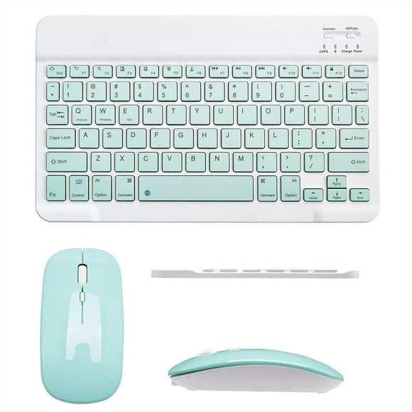 SUGARMOM Mini Wireless Bluetooth Keyboard Compatible with iPad 9th 2021/ 8th 2020 /7th Generation 10.2 inch iPad Pro iPad Air iPad Mini All iPhones and Other Bluetooth Enabled Device