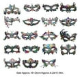 thumbnail image 4 of Guardurnaity Máscara de ojo de encaje de media cara con los ojos vendados, accesorios decorativos para mascarada Sexy, decoraciones para fiesta de Ropa, zapatos y accesorios Miscelánea Loro, 4 of 6
