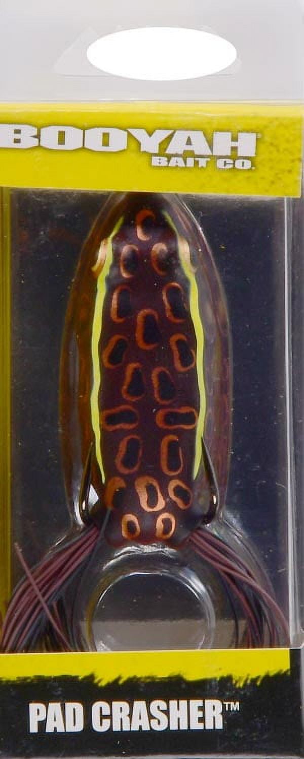(2 pack) BOOYAH Pad Crasher Hollow Body Frog Sunburn 2 1/2" 1/2 oz.