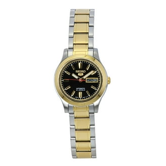 Seiko Women's SWZ056 Gold Tone Dial Stainless Steel Watch