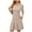 Khaki, variant on Kmdttou Women's Summer Fashion Solid Color Round Neck Long Sleeve Round Neck Dress Long Skirt,Fashionable Casual Dresses for Women 2025